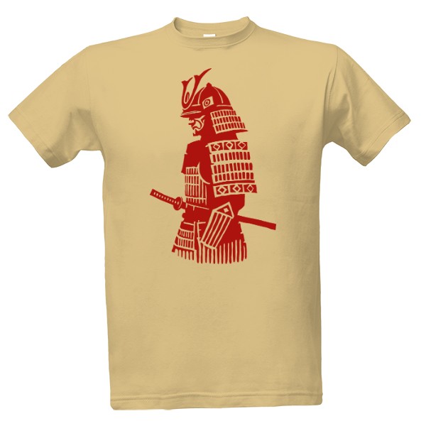 Tričko s potiskem Samurai tribal R